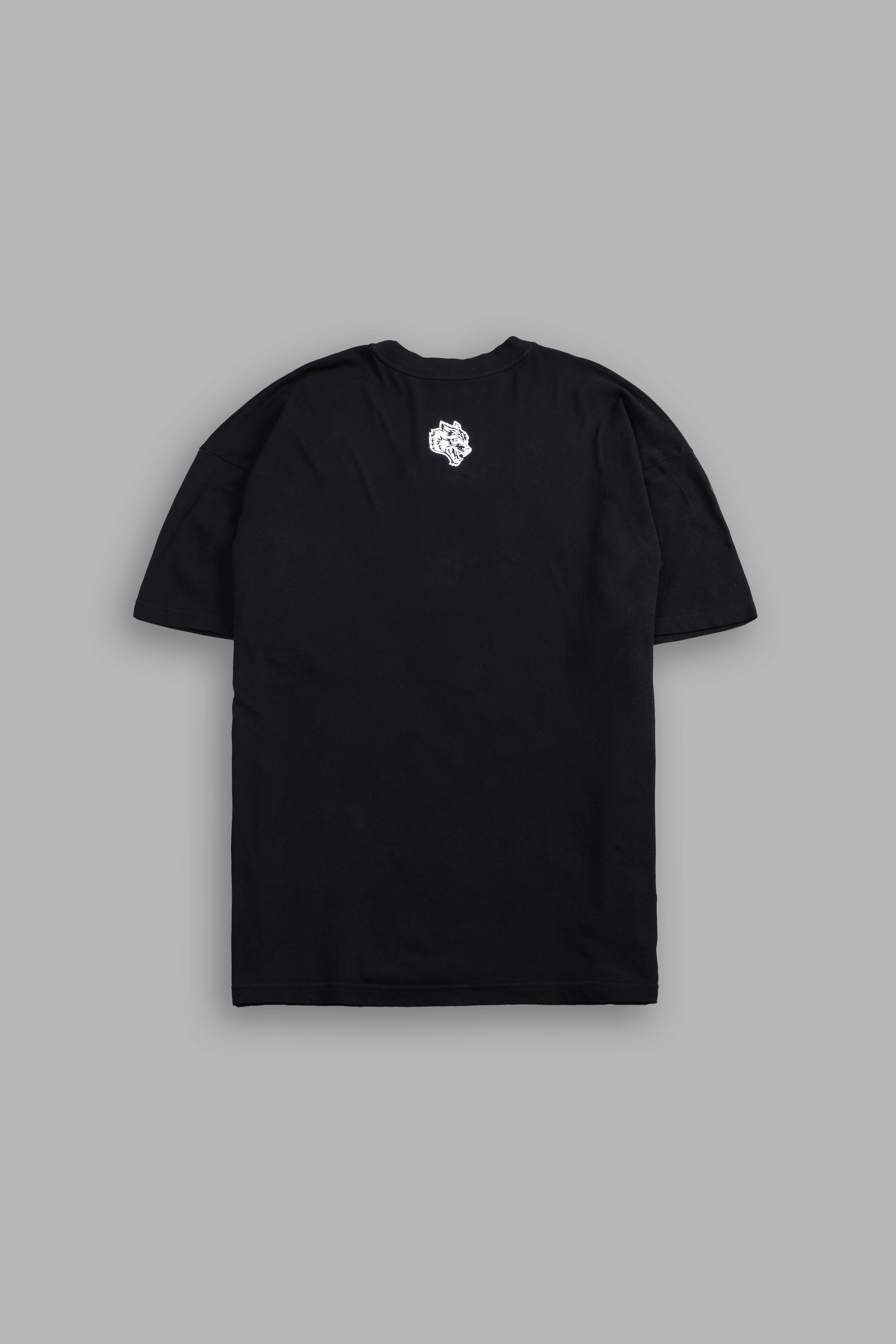 Cat Got Your Tongue Premium Oversized Tee in Black