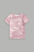 Cherub NFGU "Eden" S/S Tee in Blush Vintage Woodland Camo — imagem 1
