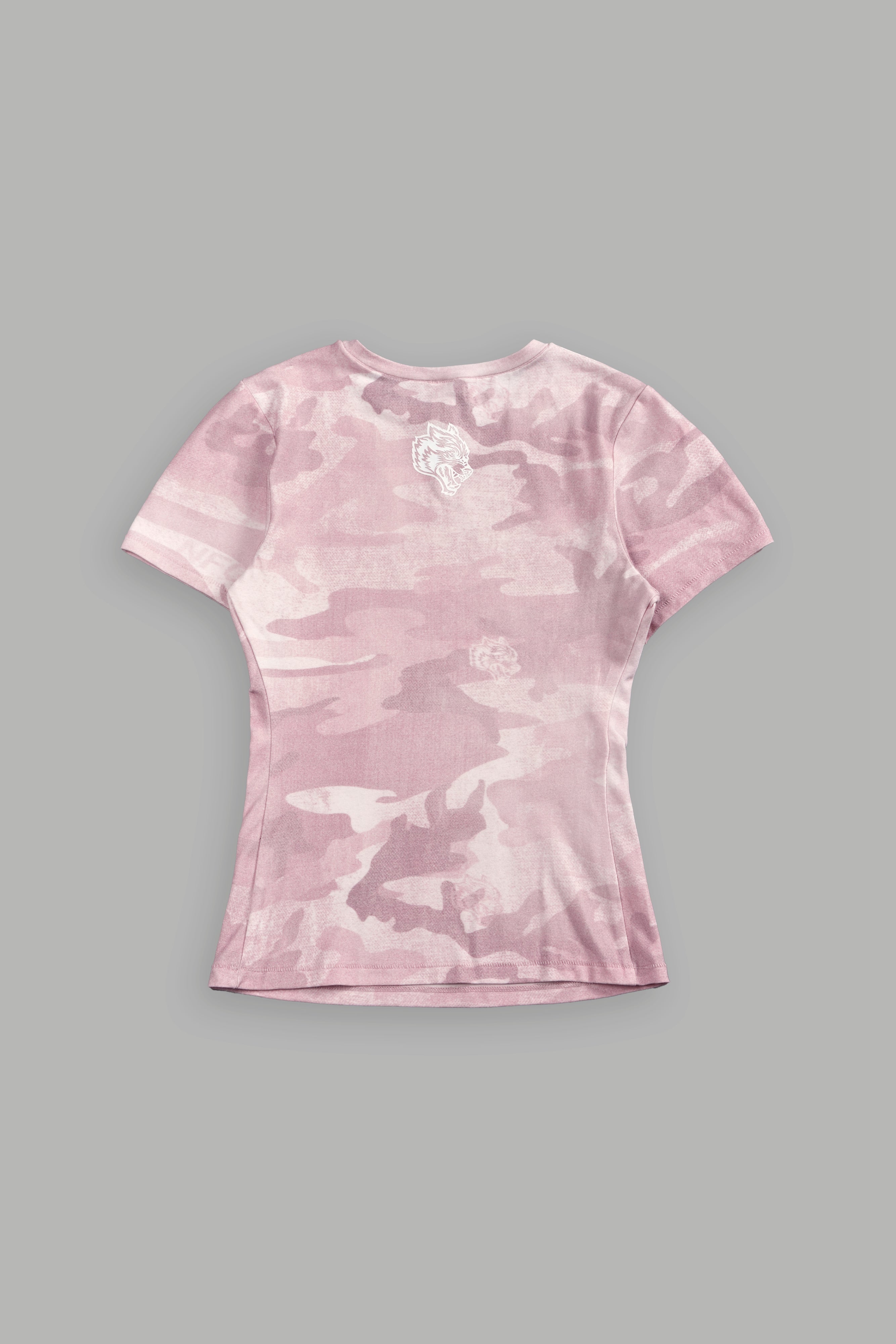 Cherub NFGU "Eden" S/S Tee in Blush Vintage Woodland Camo — imagem 2