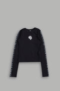 Wolves Refrain Eden Ls Tee In Black