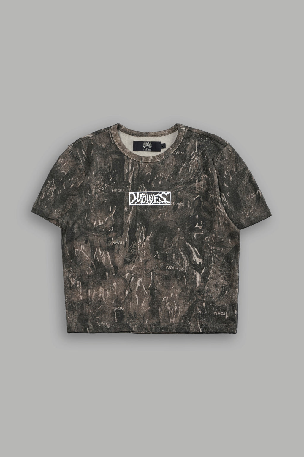 Midnight Wolves "Timeless" Tee in Vintage Norse Camo — imagem 5