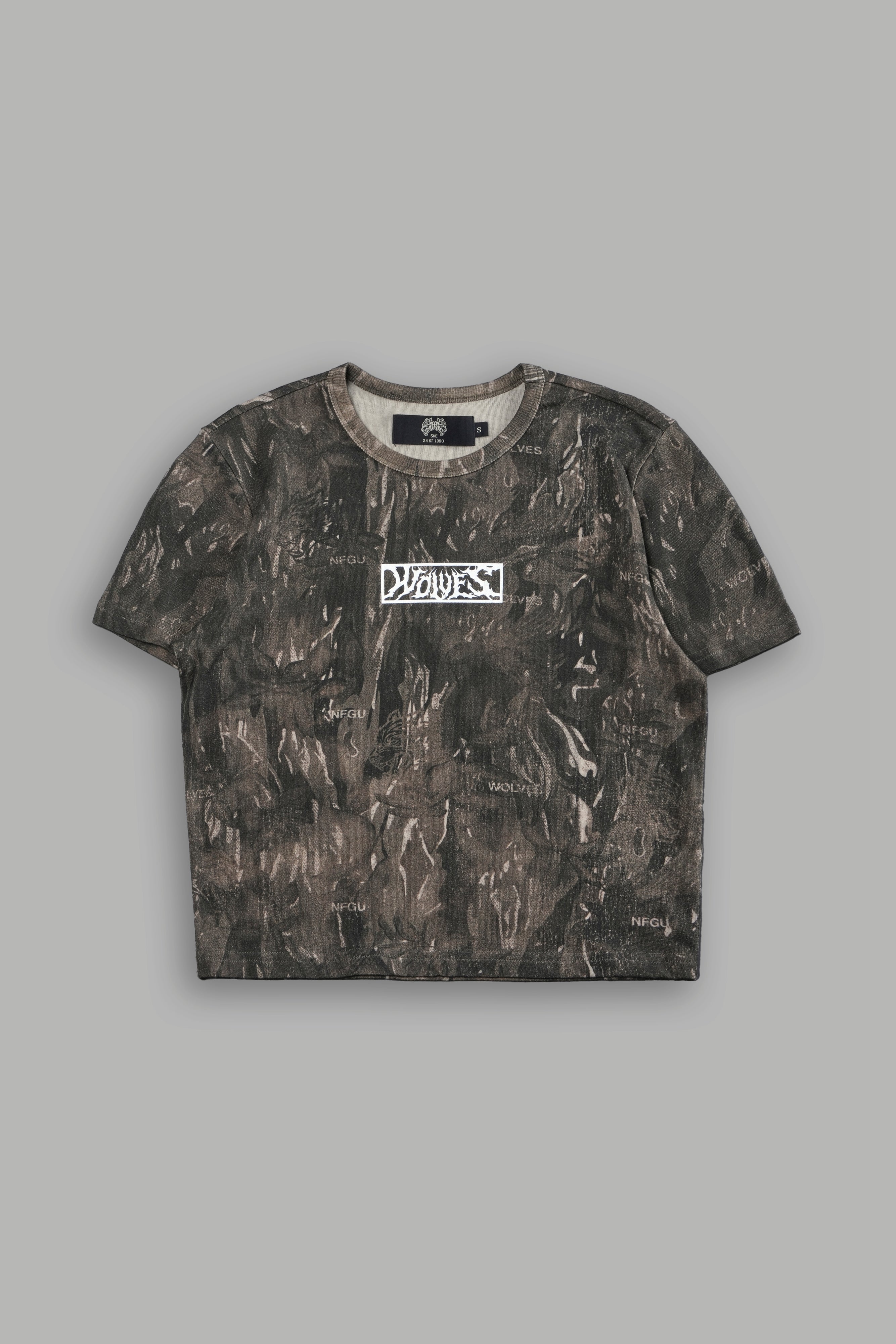 Midnight Wolves "Timeless" Tee in Vintage Norse Camo — imagem 5
