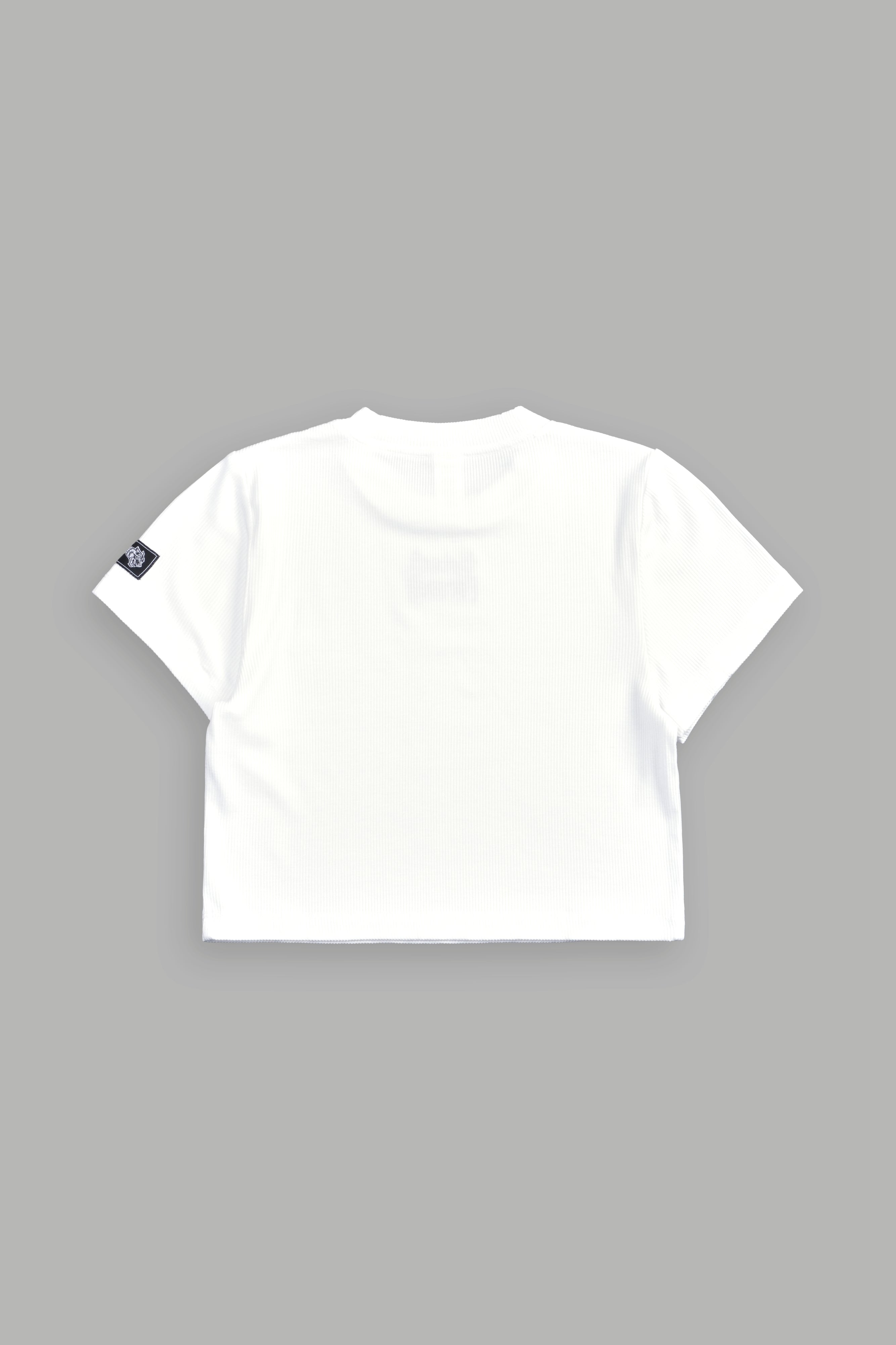 Darc Letter "Kara" Tee in White — imagem 4