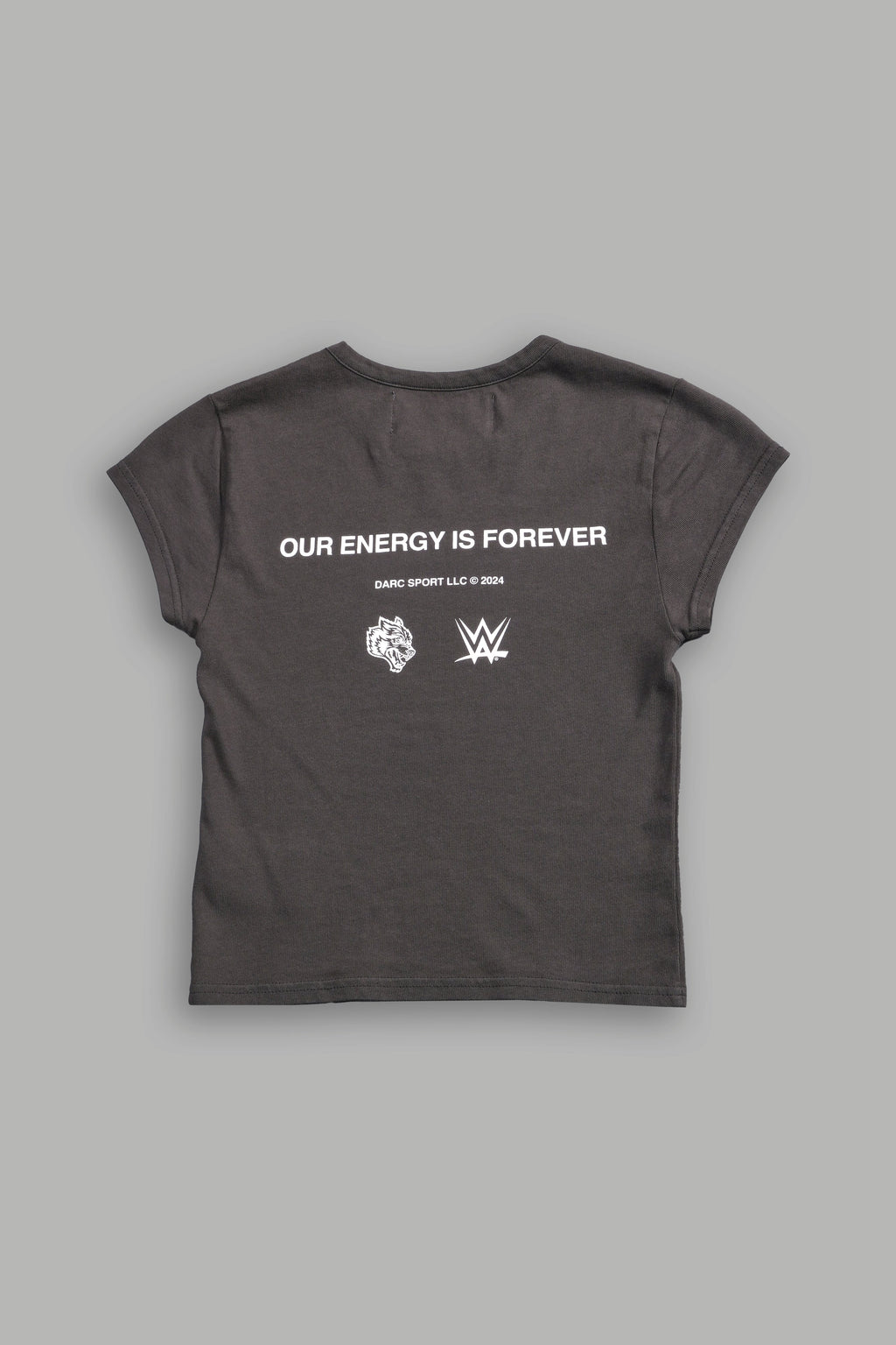 Moth Forever Baby Tee in Wolf Gray — imagem 4