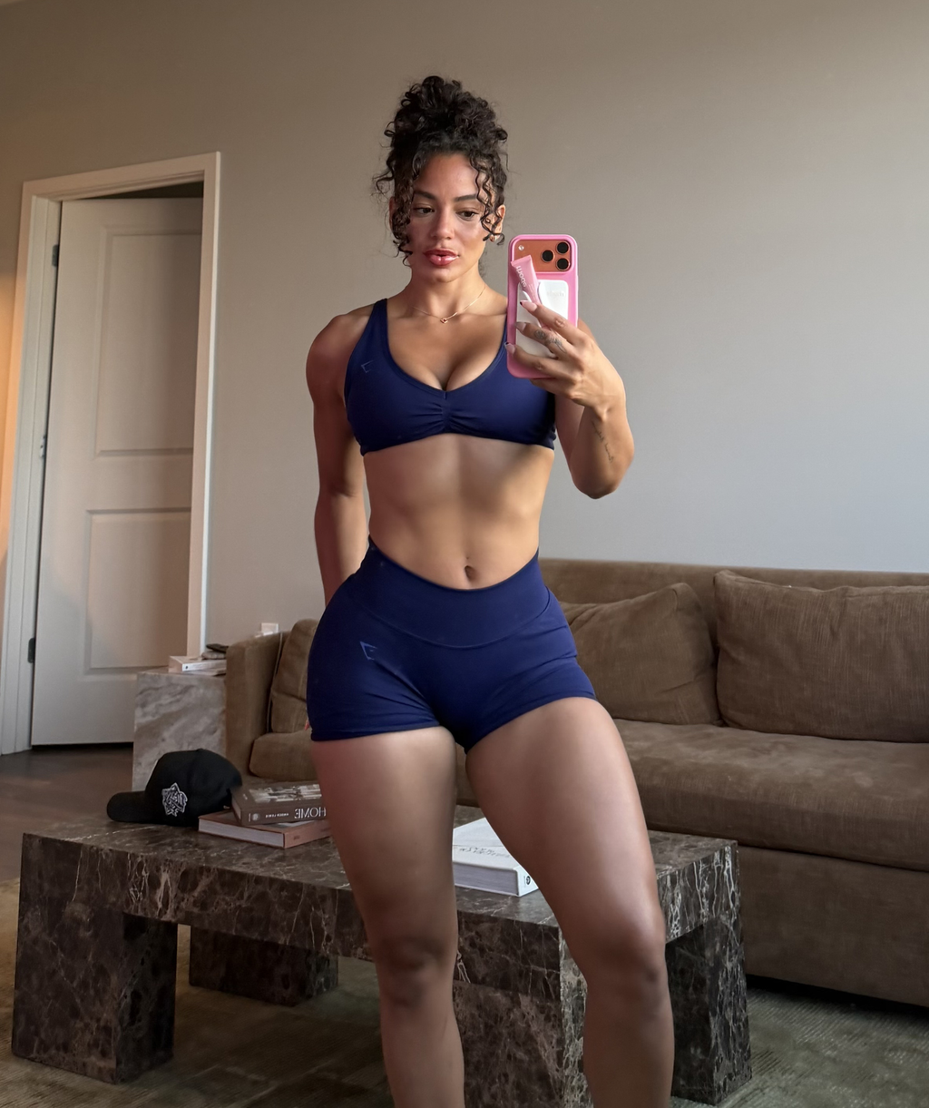 Lift Seamless 2.0 Mid-Rise Shorts - Indigo Purple — imagem 8