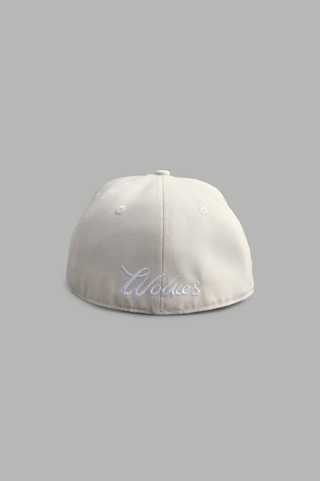 All Seeing W Fitted Hat in Cream/Roman Red — imagem 3
