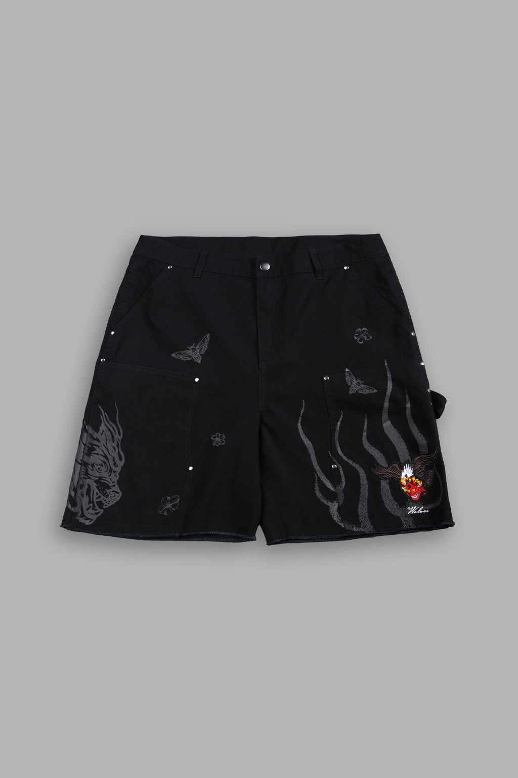 The Eagle & The Oni Hoffa Shorts in Black — imagem 1