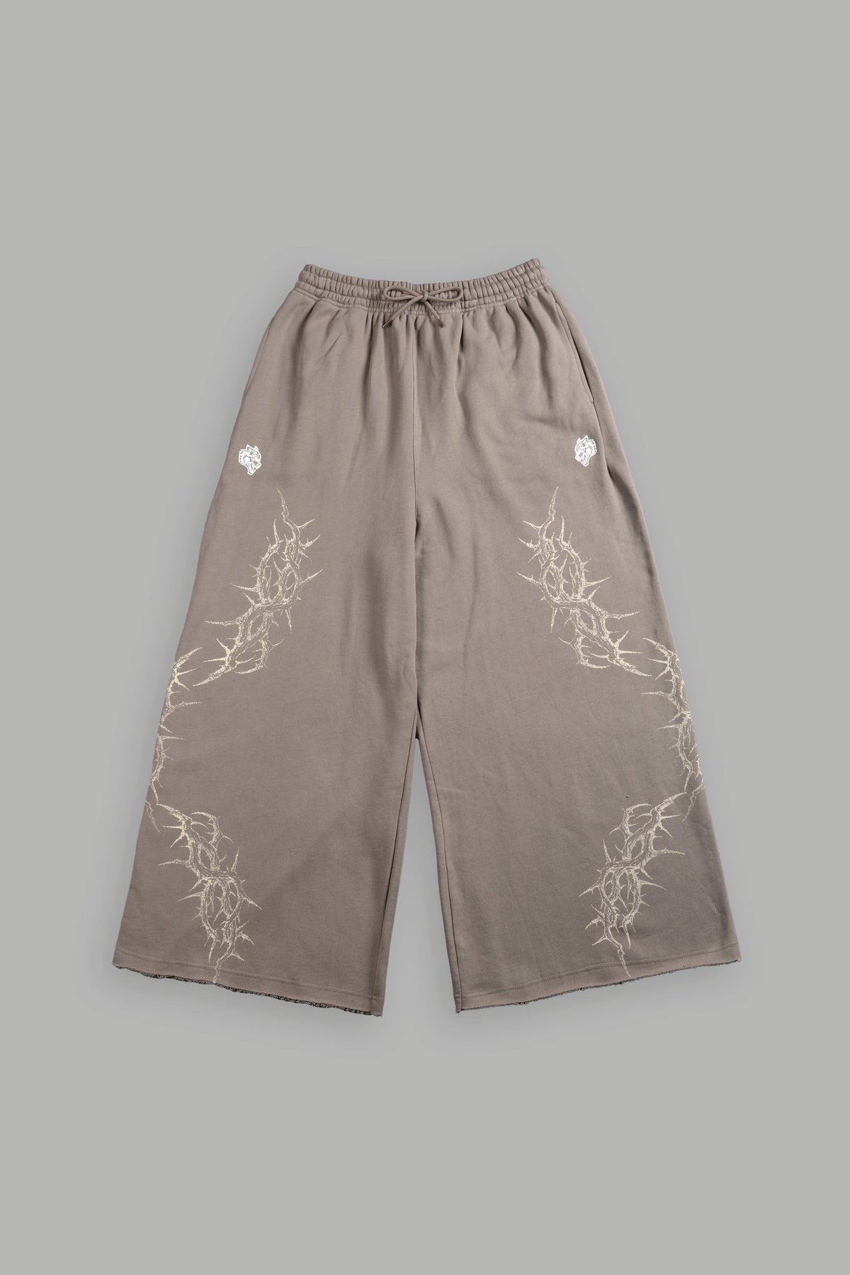 Thorns Oversized Omen Sweat Pants in Taupe - imagem 1