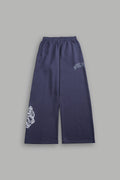 Loyalty Frvr Lennox Sweat Pants in Storm Blue — imagem 1