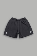 Box Patch Dual Post Lounge Sweat Shorts V2 in Wolf Gray — imagem 1