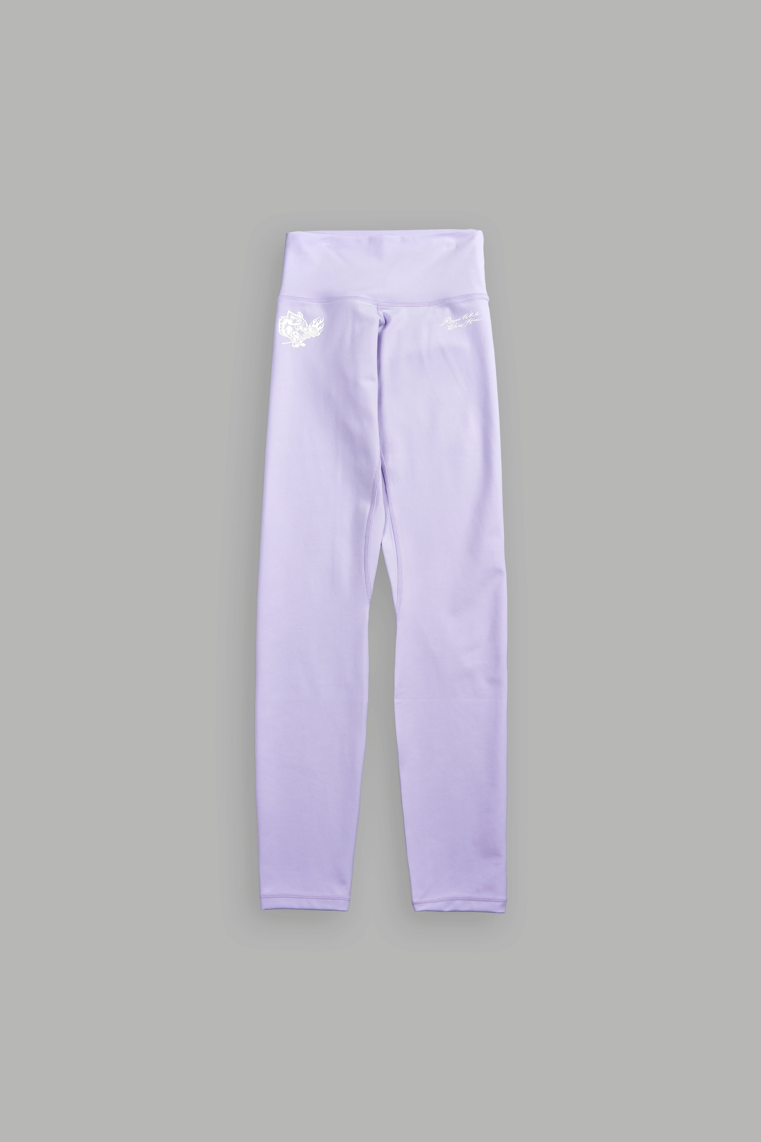 The Wolf and The Rose "Energy" Full Length Leggings in Ghost Orchid — imagem 5