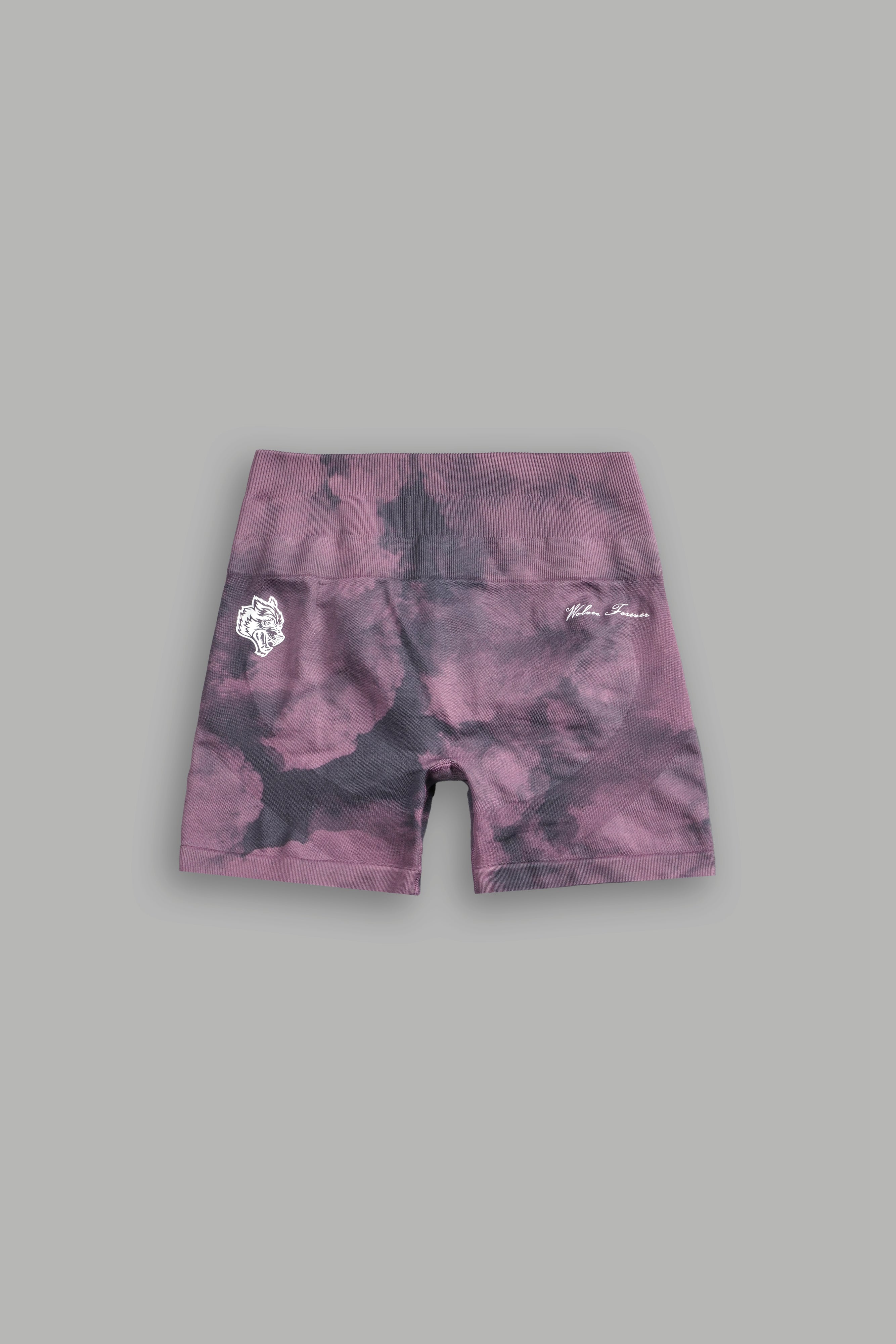 Conquer Everson Seamless "Training" Shorts in Cipher Purple Big Ghost Cloud — imagem 3