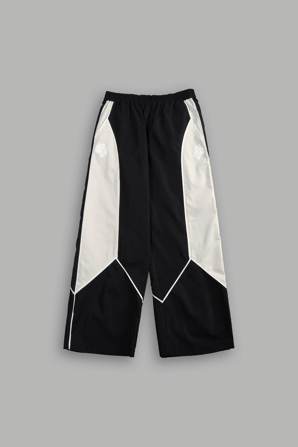 Dual Wolf Quinn Track Pants in Black/Sand — imagem 3