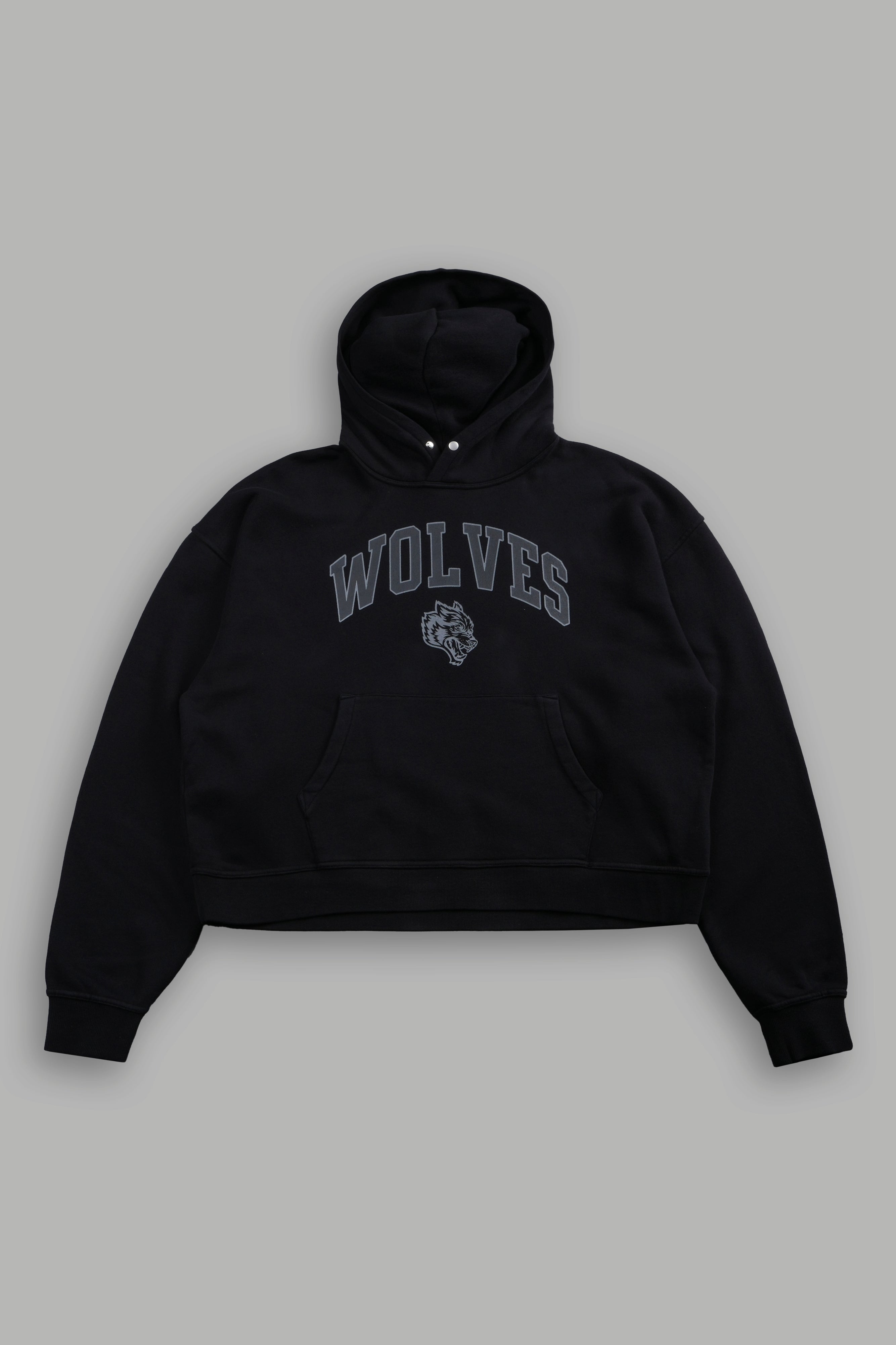 Loyalty Frvr Box Cut Pierce Hoodie in Black — imagem 1