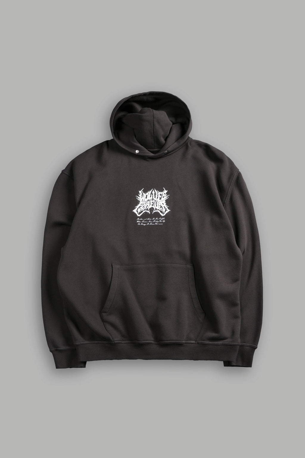 Sheer Loyalty "Pierce" Hoodie in Wolf Gray — imagem 3