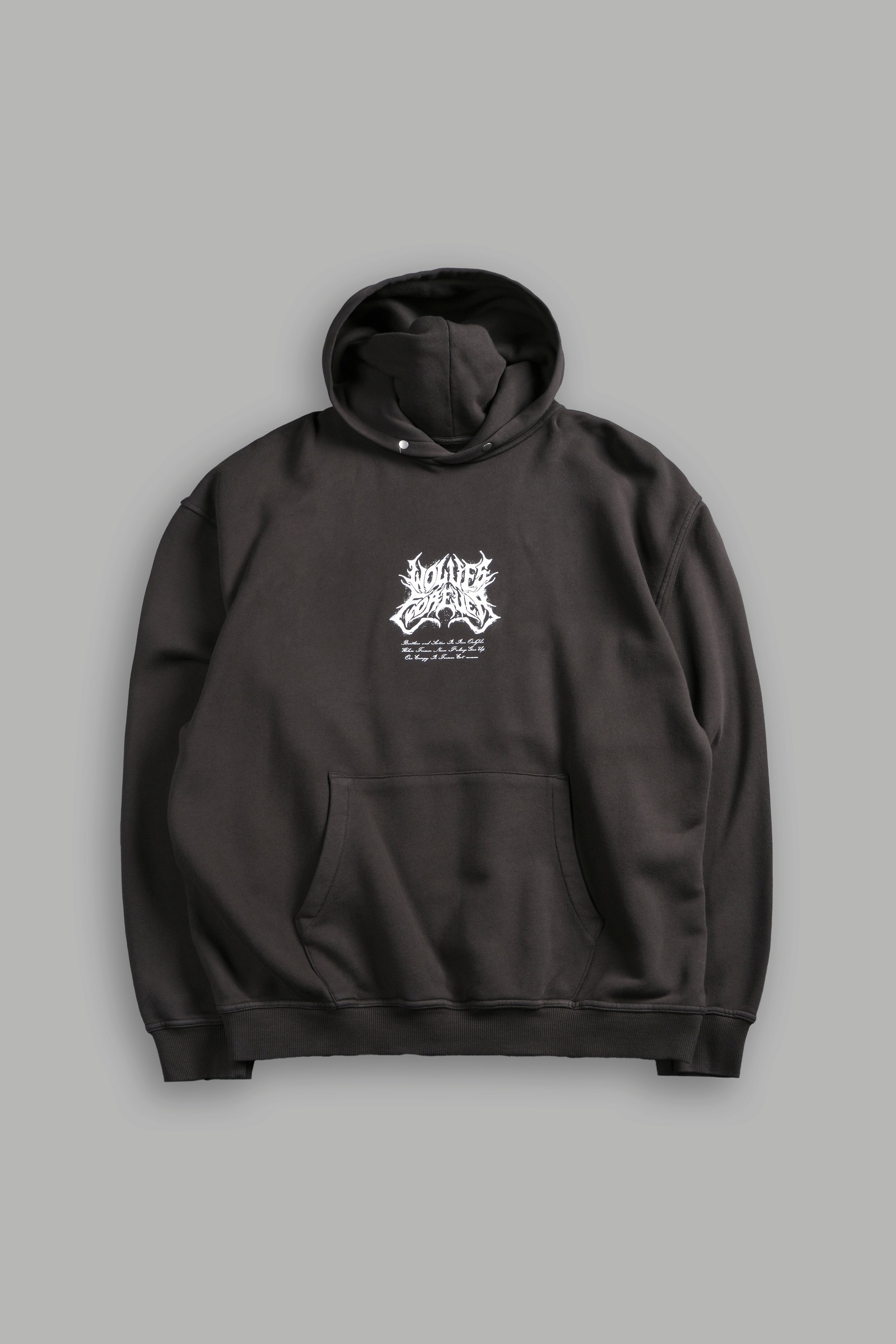 Sheer Loyalty "Pierce" Hoodie in Wolf Gray — imagem 3