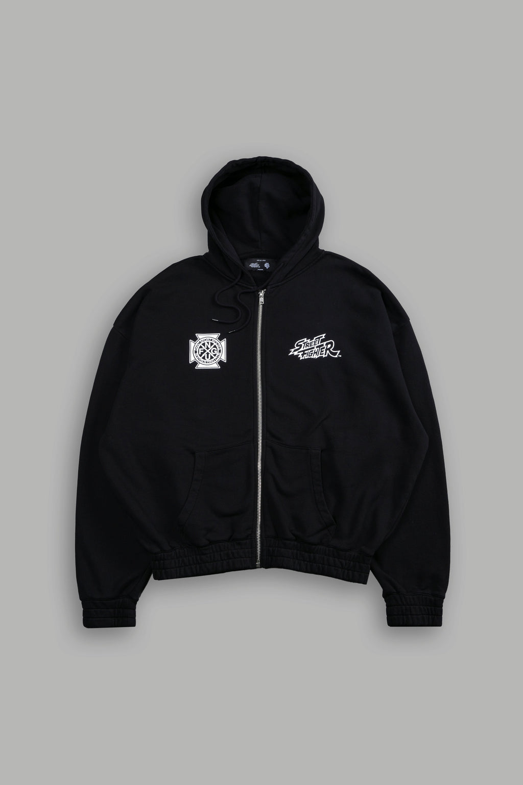 Final Boss "Chambers" Zip Hoodie in Black - imagem 3