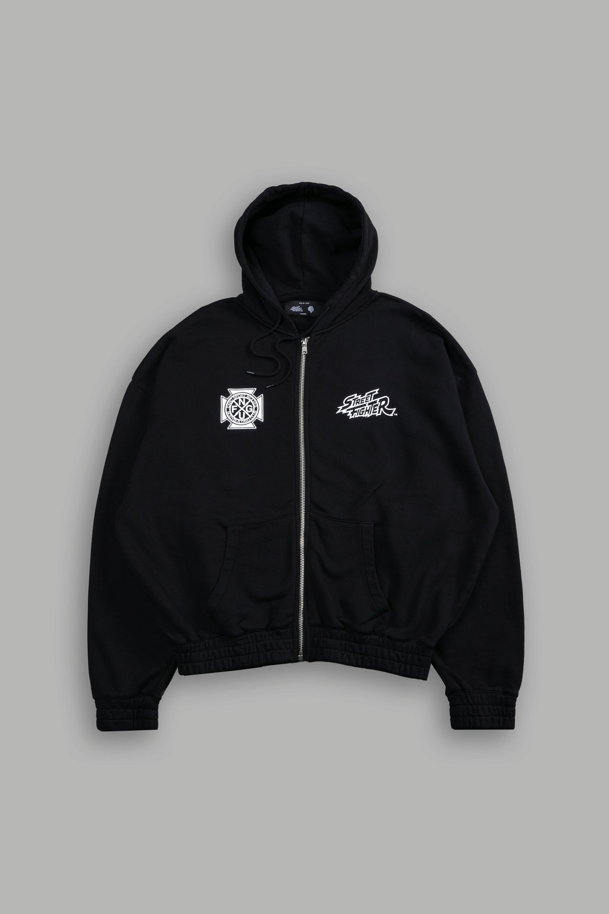 Final Boss "Chambers" Zip Hoodie in Black - imagem 3