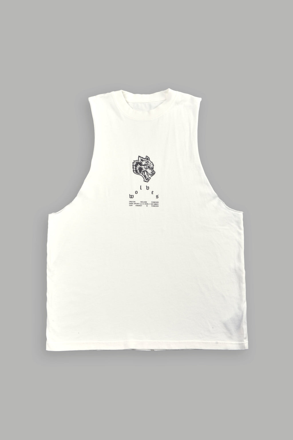 Half Mask Tommy Muscle Tee in Cream — imagem 3
