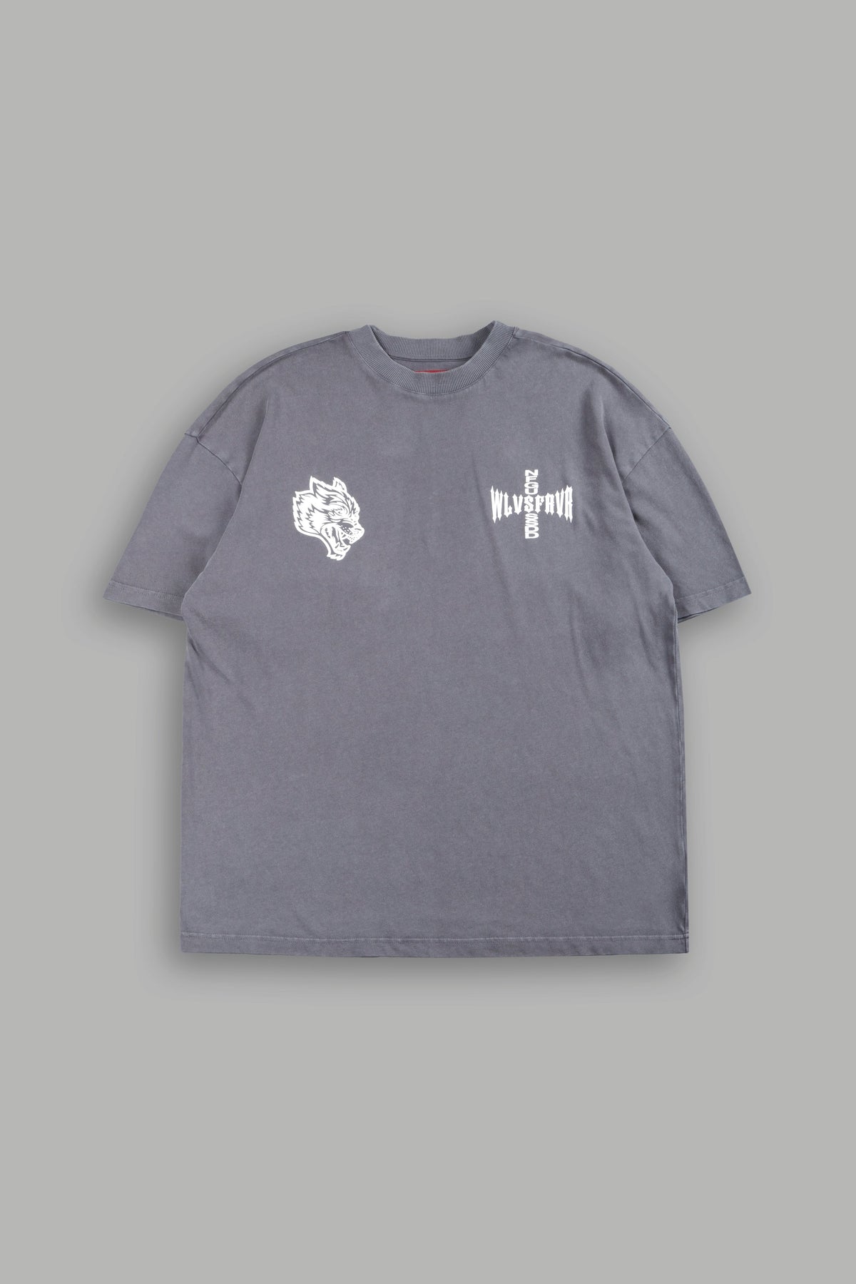 All Of Us 1 Of 500 Premium Oversized Tee In Slate Gray - imagem 3