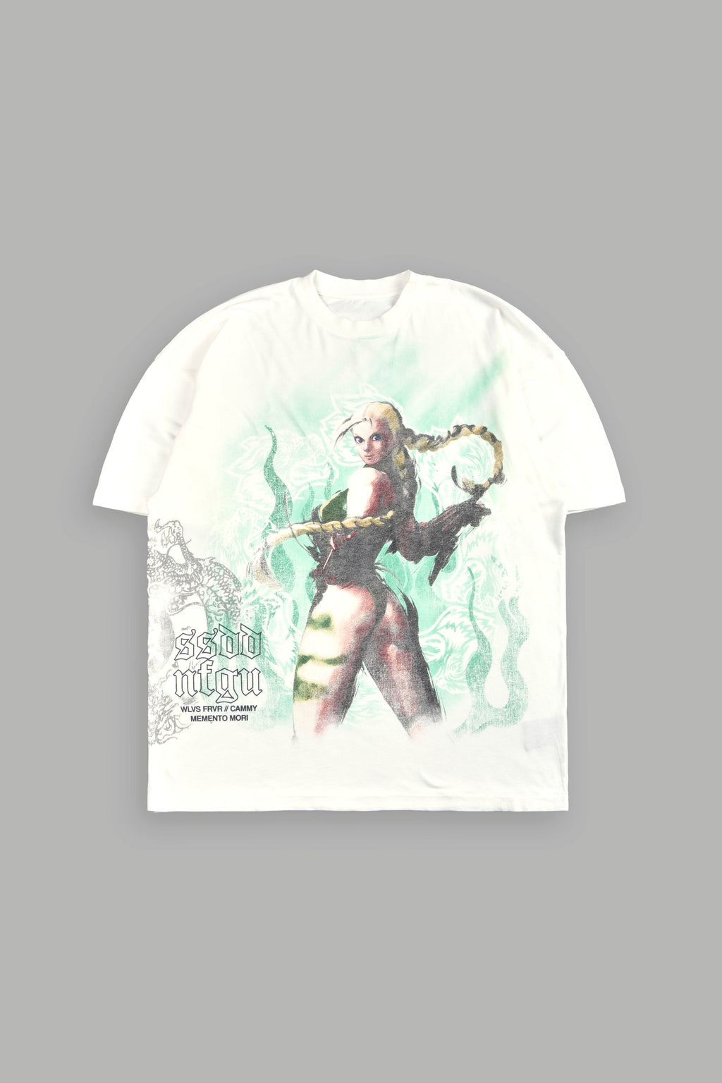 Street Fighter "Side-By-Side" Tee Box Set in Cream - imagem 2