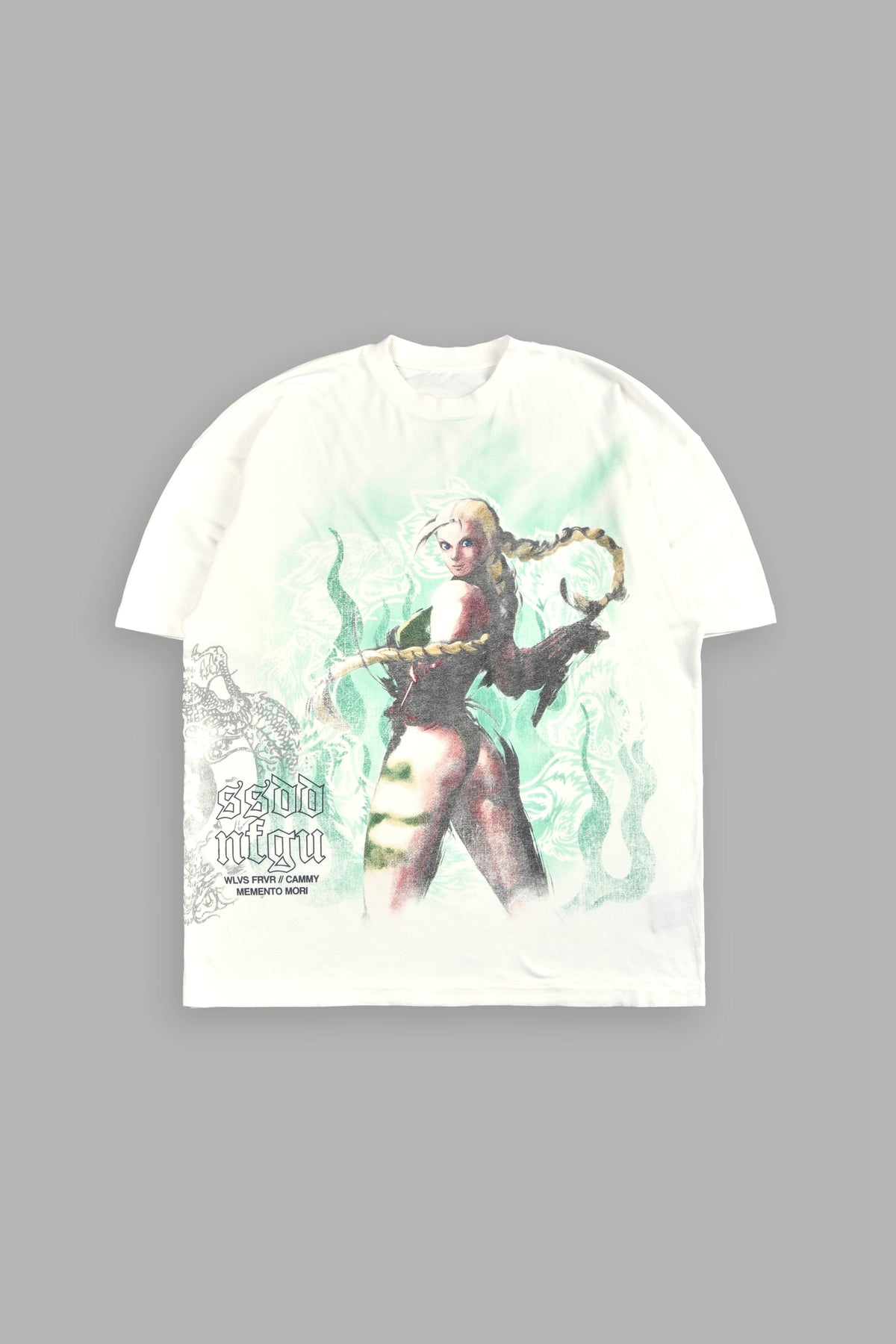 Street Fighter "Side-By-Side" Tee Box Set in Cream - imagem 2