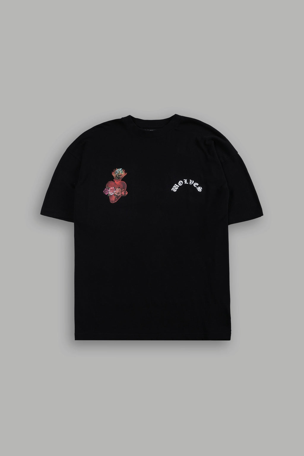 Heart Oath Premium Oversized Tee in Black — imagem 3