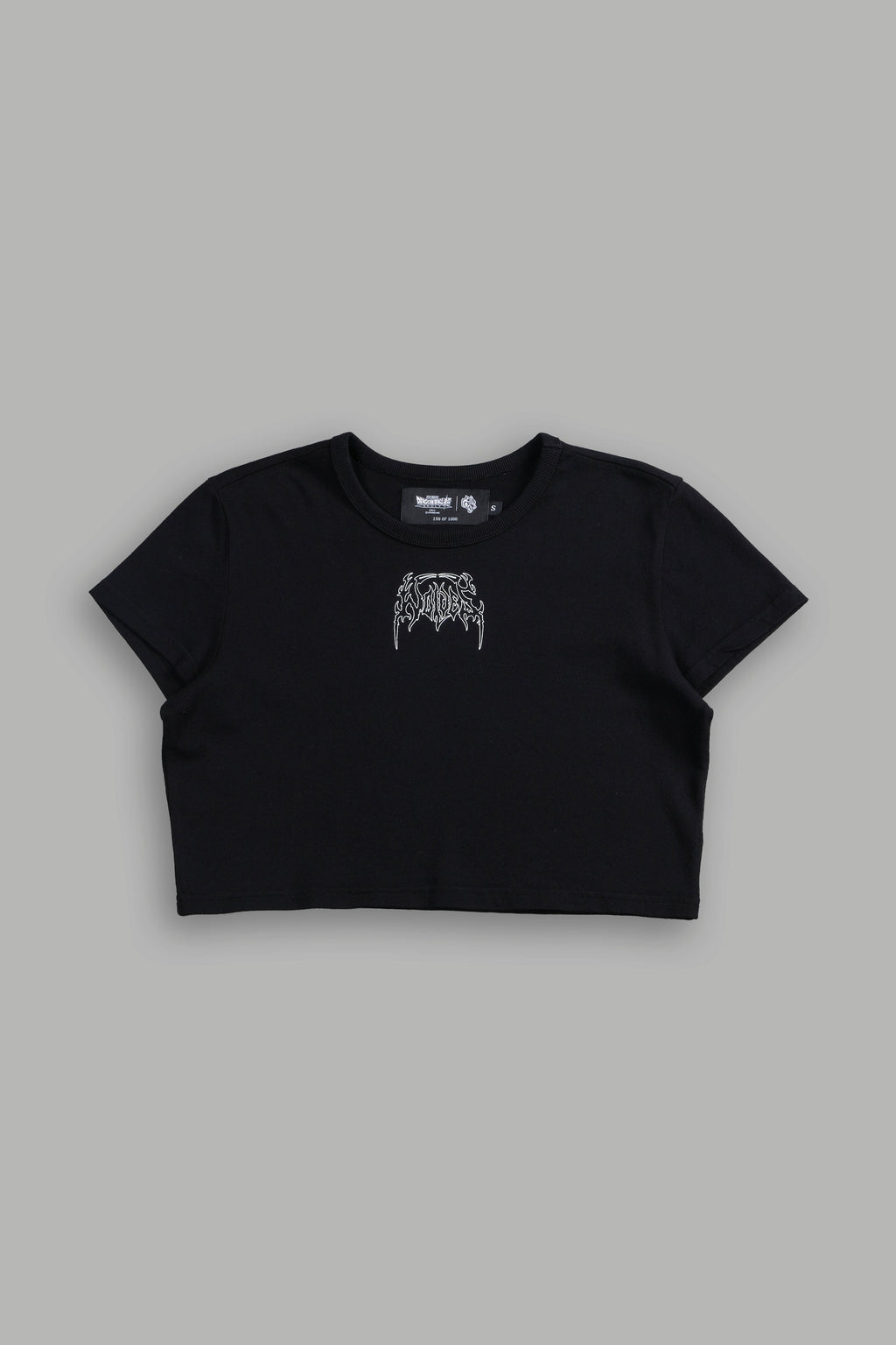 Go Wolves "Timeless" (Cropped) Tee in Black — imagem 4