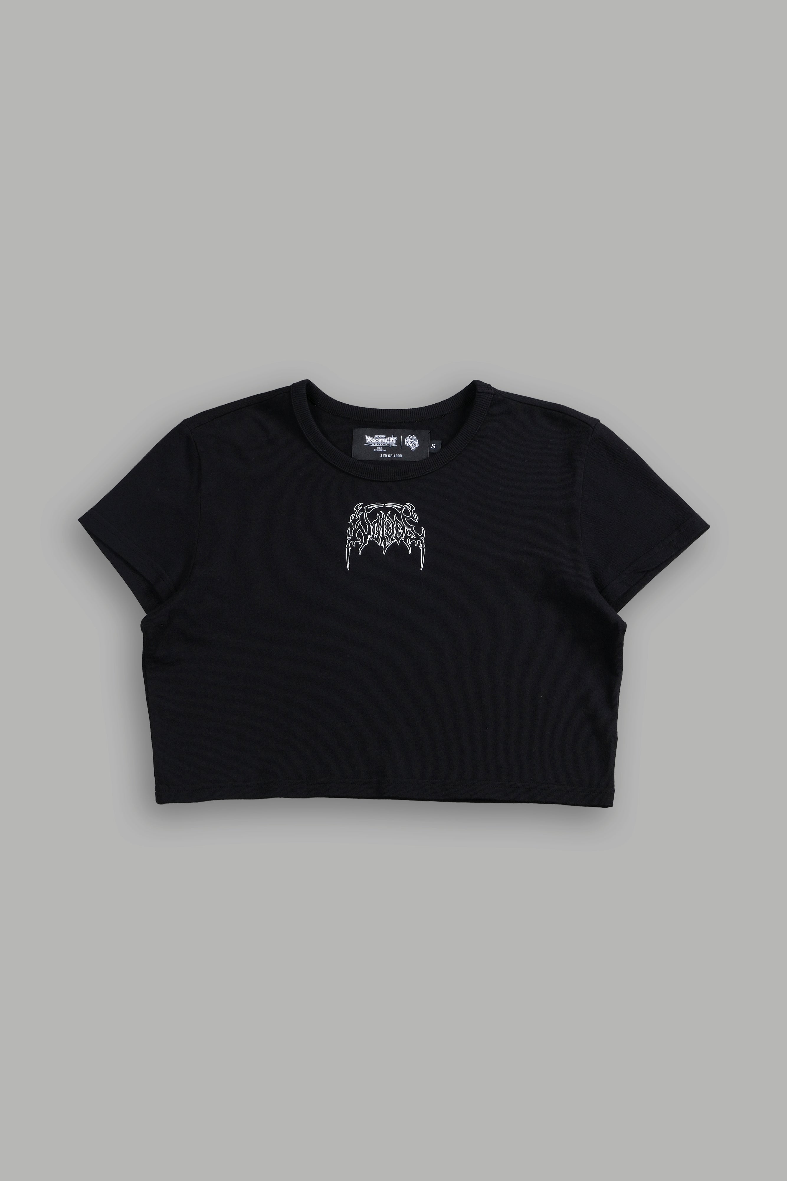 Go Wolves "Timeless" (Cropped) Tee in Black — imagem 4