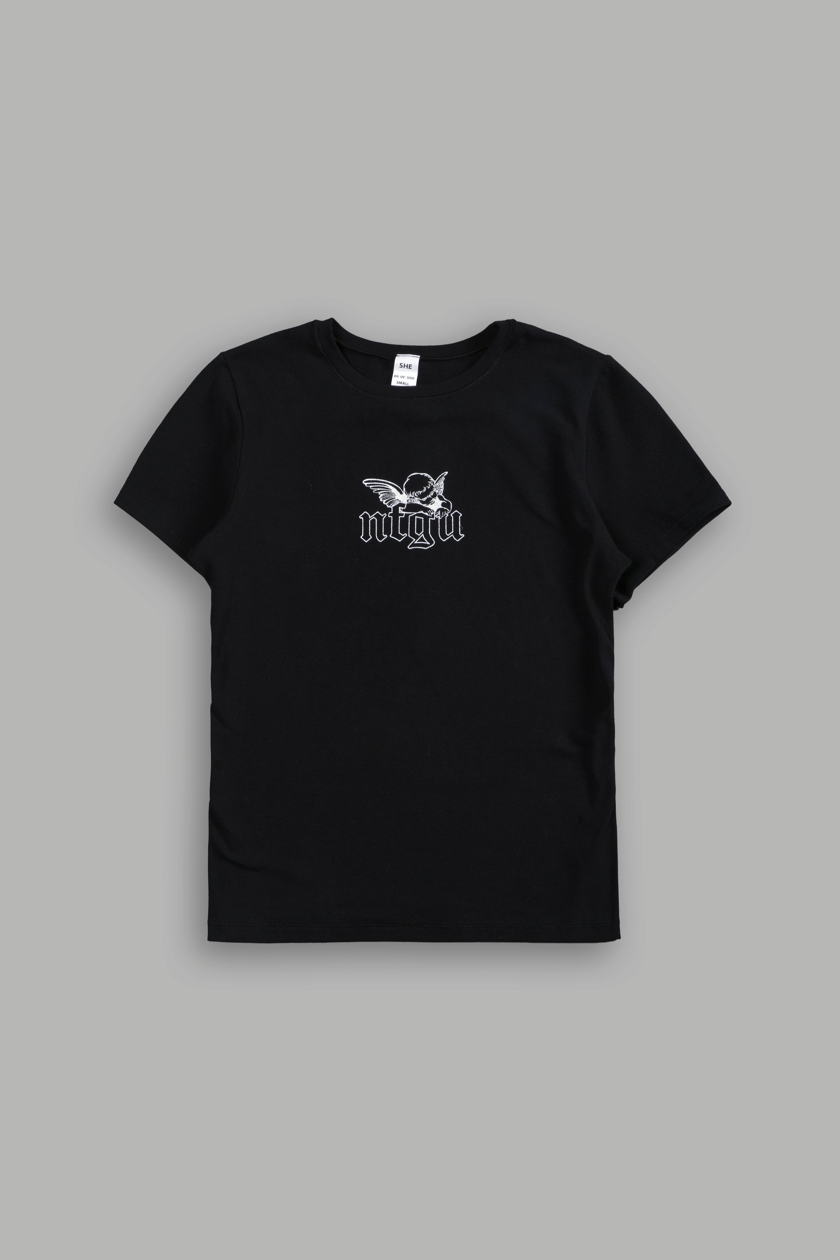 Cherub NFGU "Eden" S/S Tee in Black — imagem 1