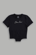Darc Star Salem Corset Tee in Black — imagem 1