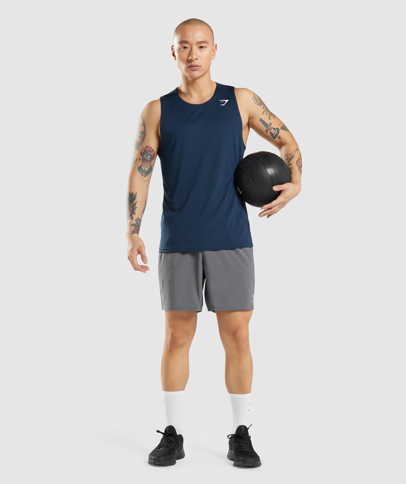 Arrival Tank - Navy — imagem 4