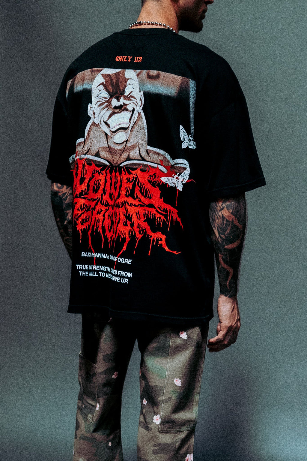 Jack Hammer "Premium" Oversized Tee in Black — imagem 2