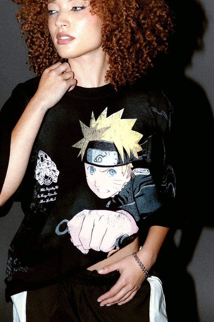 Camiseta Darc Sport  Premium da Série "Lado a Lado" de Uzumaki Naruto