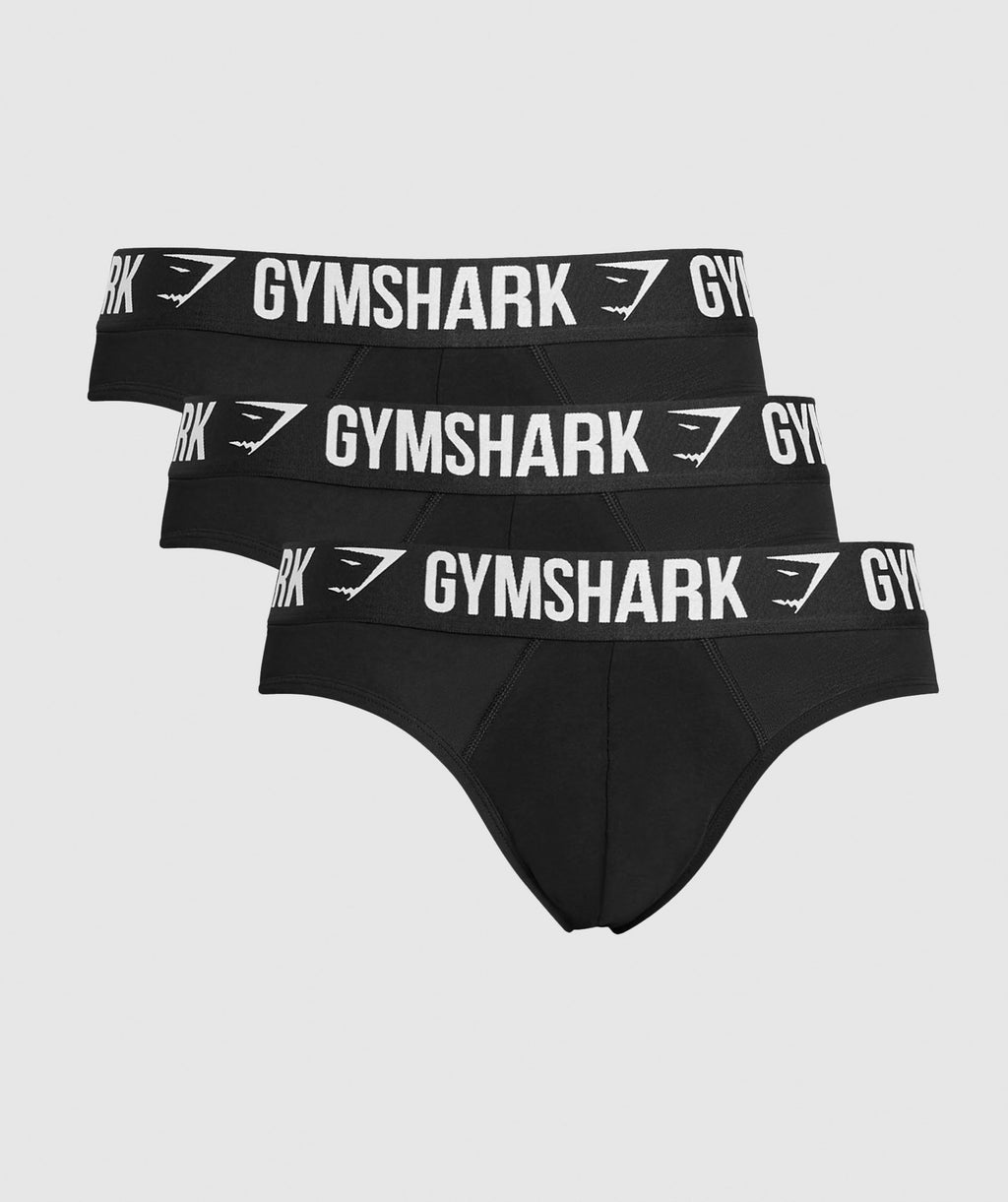 Brief 3PK - Black — imagem 1