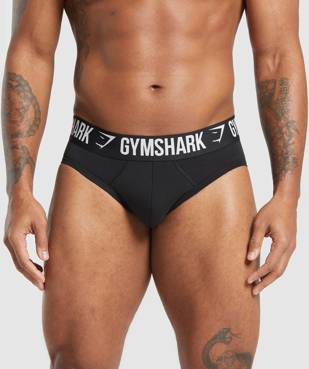 Brief 3PK - Black — imagem 2