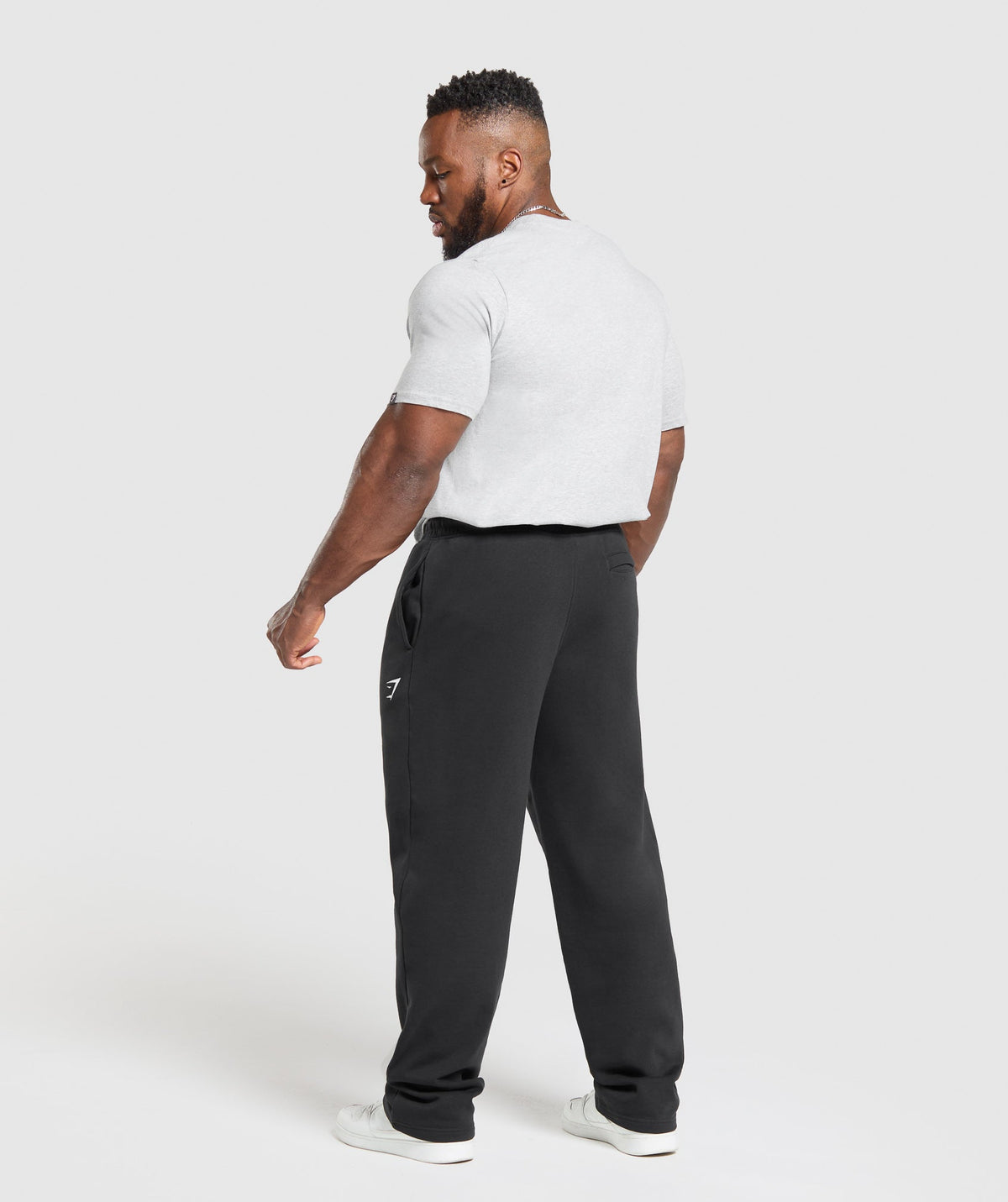 T-Shirt 2 Pack - Black/Light Grey Marl — imagem 4