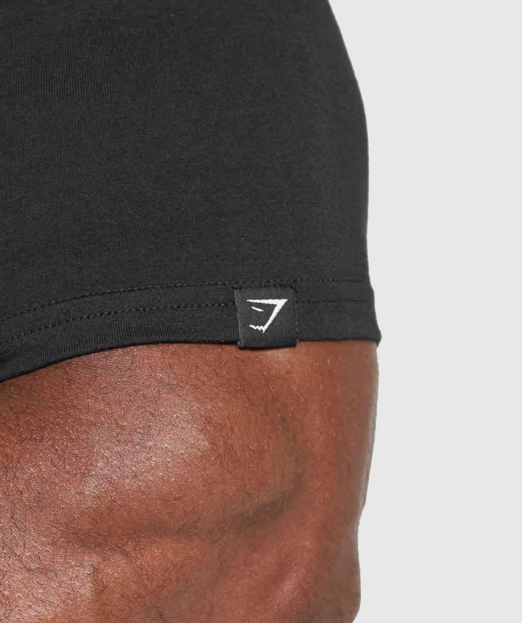 T-Shirt 2 Pack - Black/Light Grey Marl — imagem 8