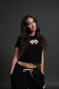 Wolves Locket "Timeless" Tee in Black — imagem 1