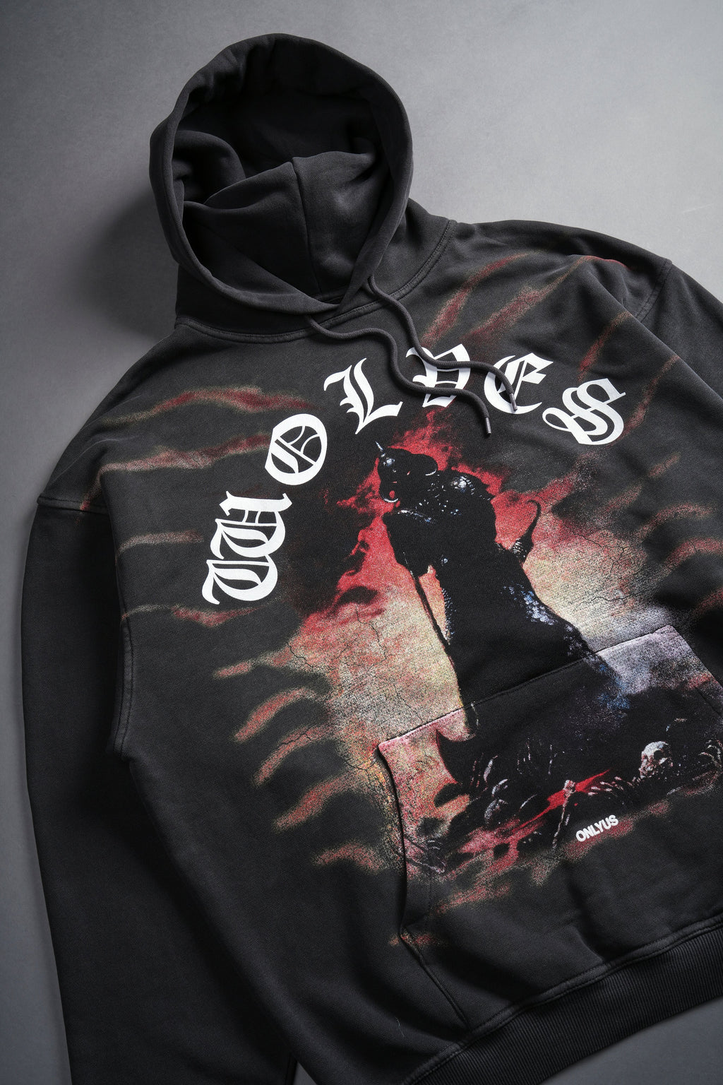 Conquer "Bishop" Hoodie in Wolf Gray — imagem 2