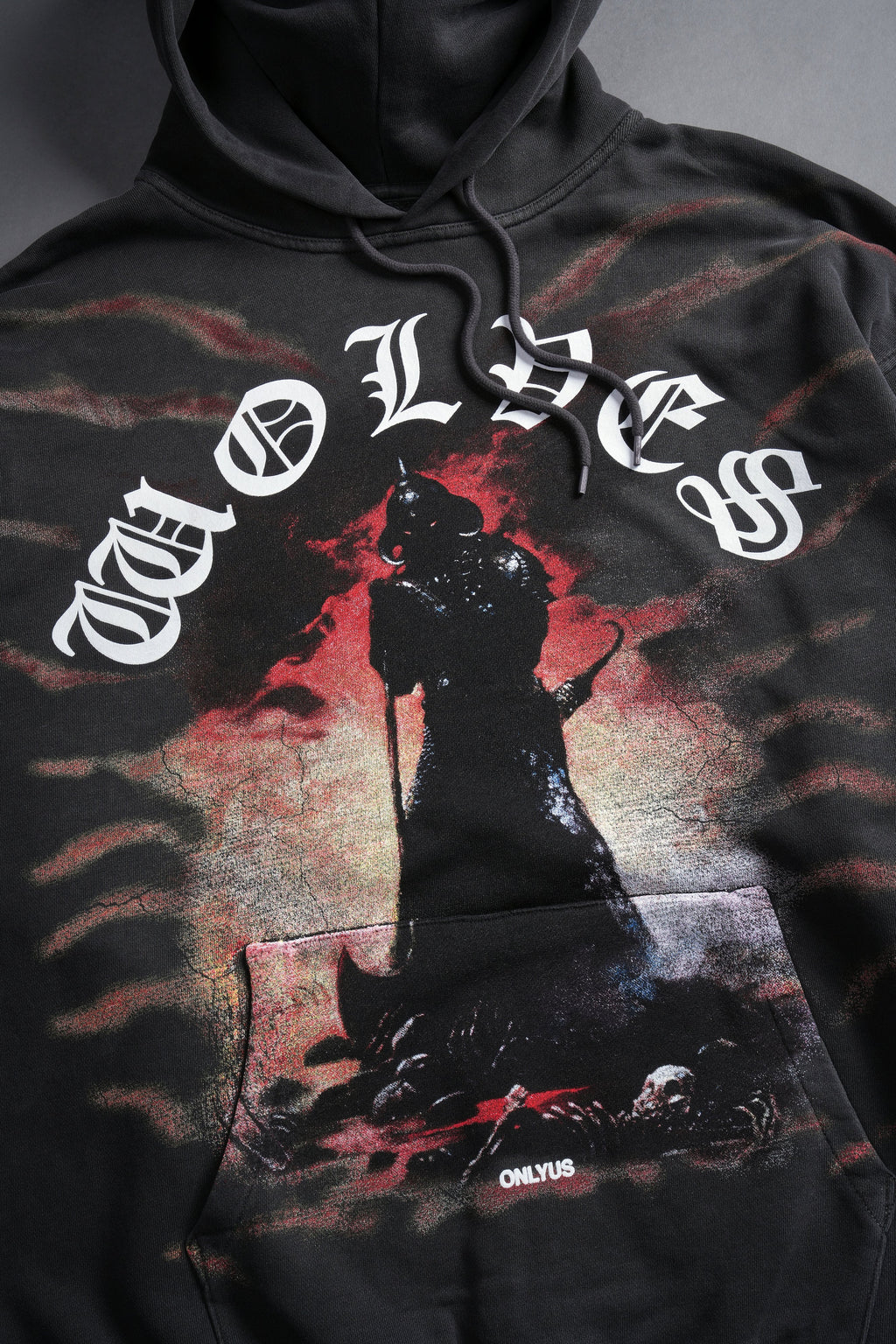 Conquer "Bishop" Hoodie in Wolf Gray — imagem 3