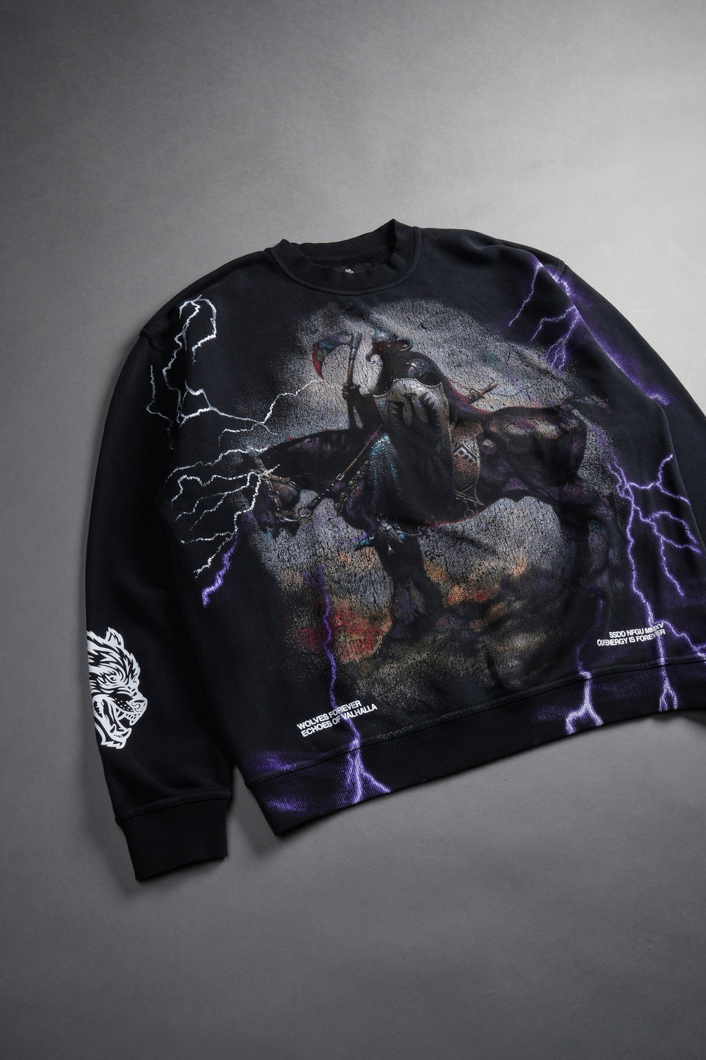 Elysium London Crewneck in Black — imagem 3