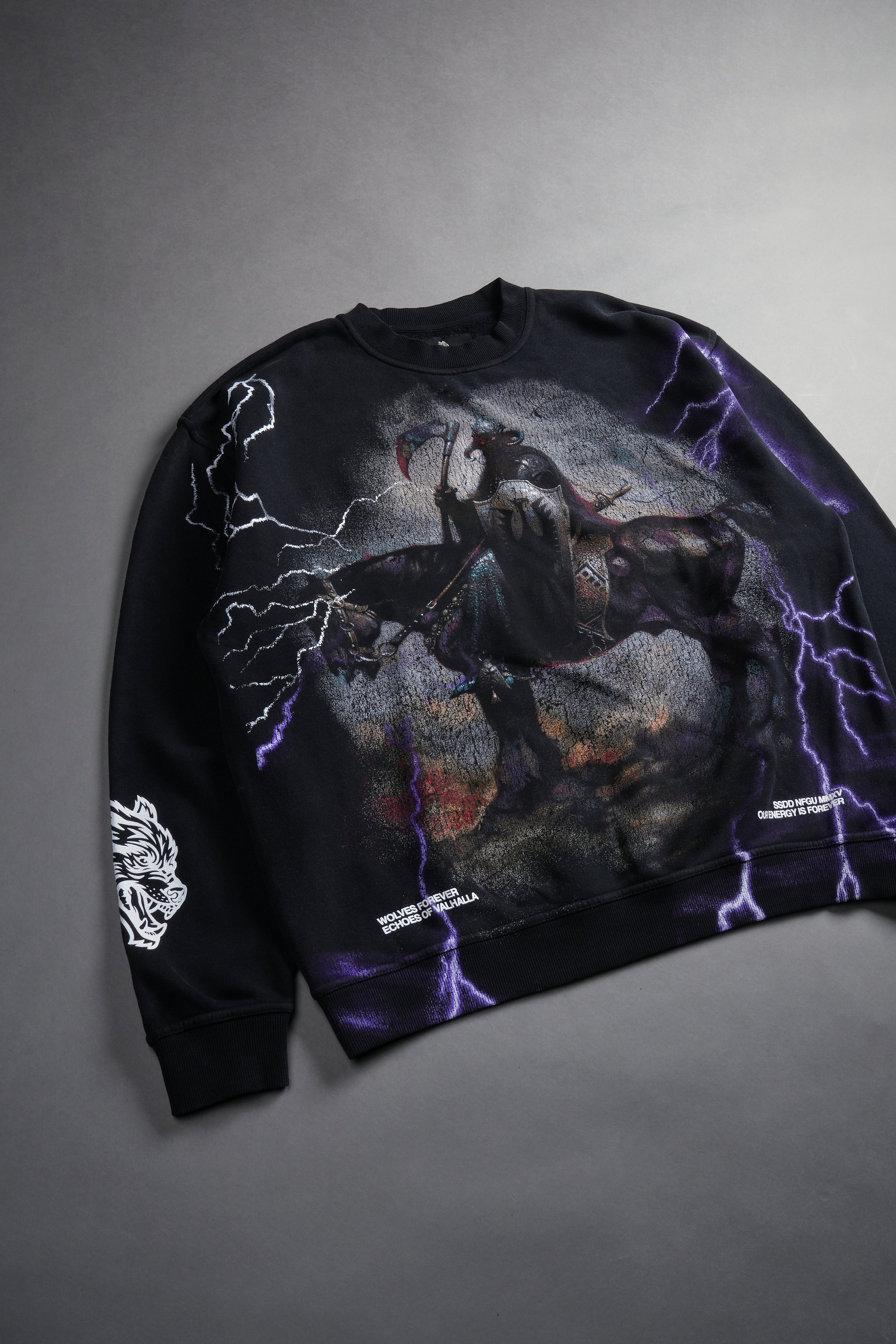 Elysium London Crewneck in Black — imagem 3