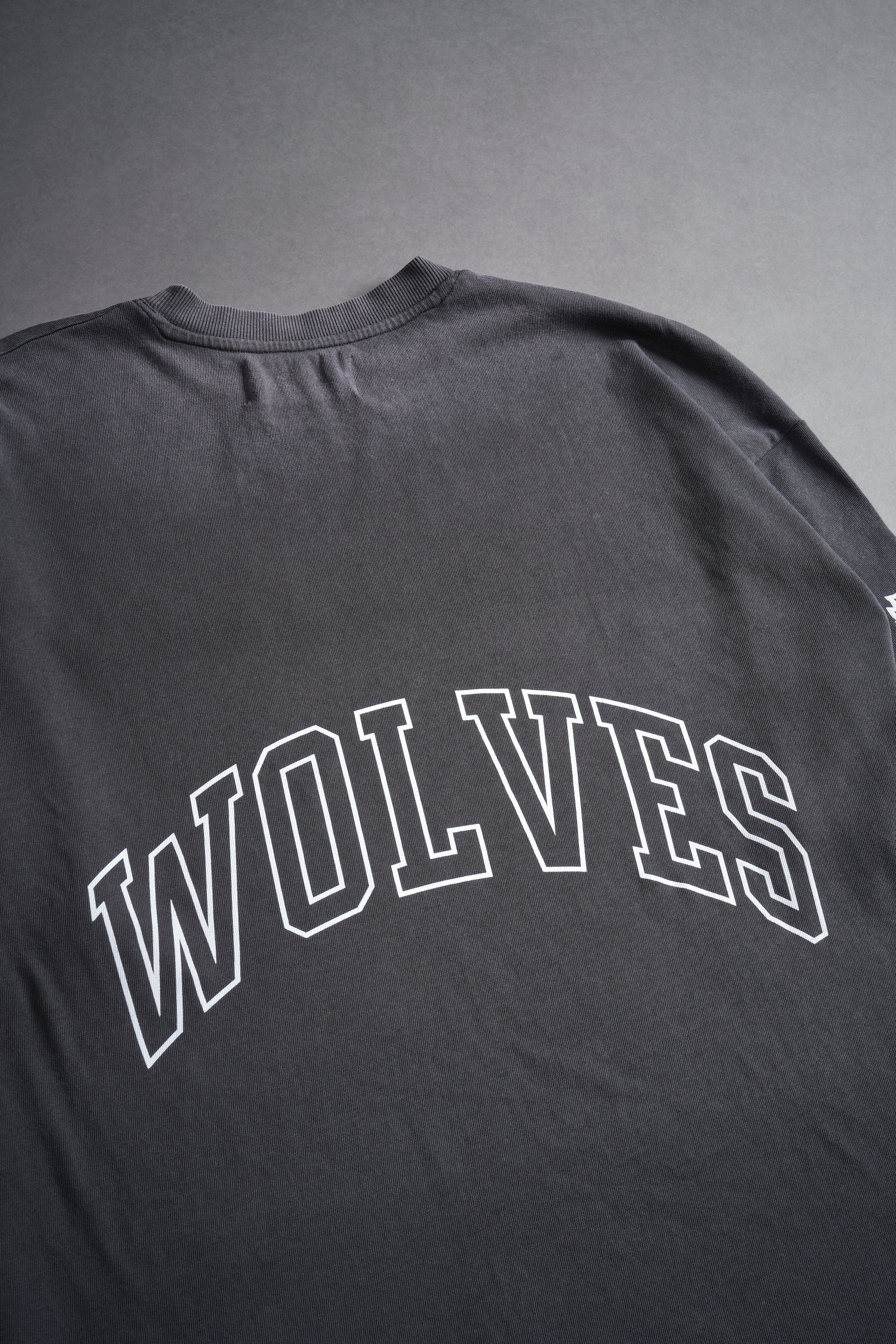 Elysium "Premium" Oversized Tee in Wolf Gray — imagem 4
