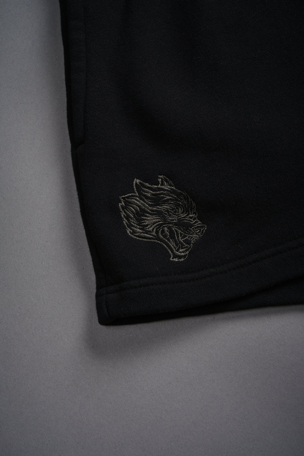 Dual Ellie Sweat Shorts in Black