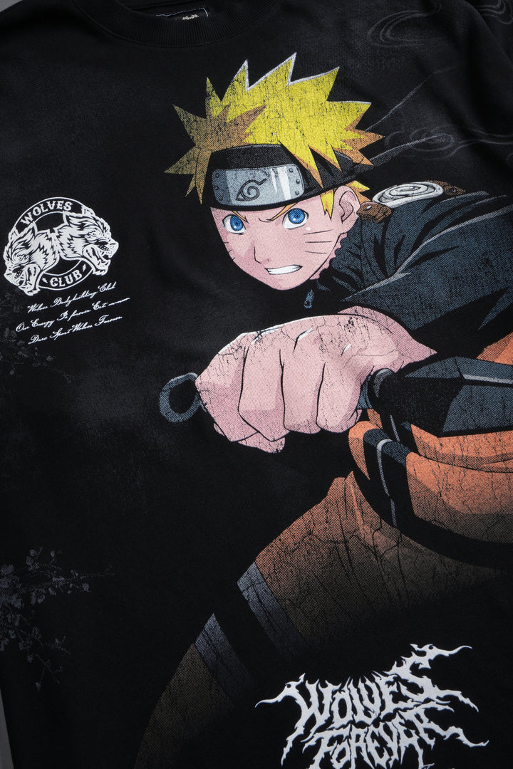 Camiseta Darc Sport  Premium da Série "Lado a Lado" de Uzumaki Naruto