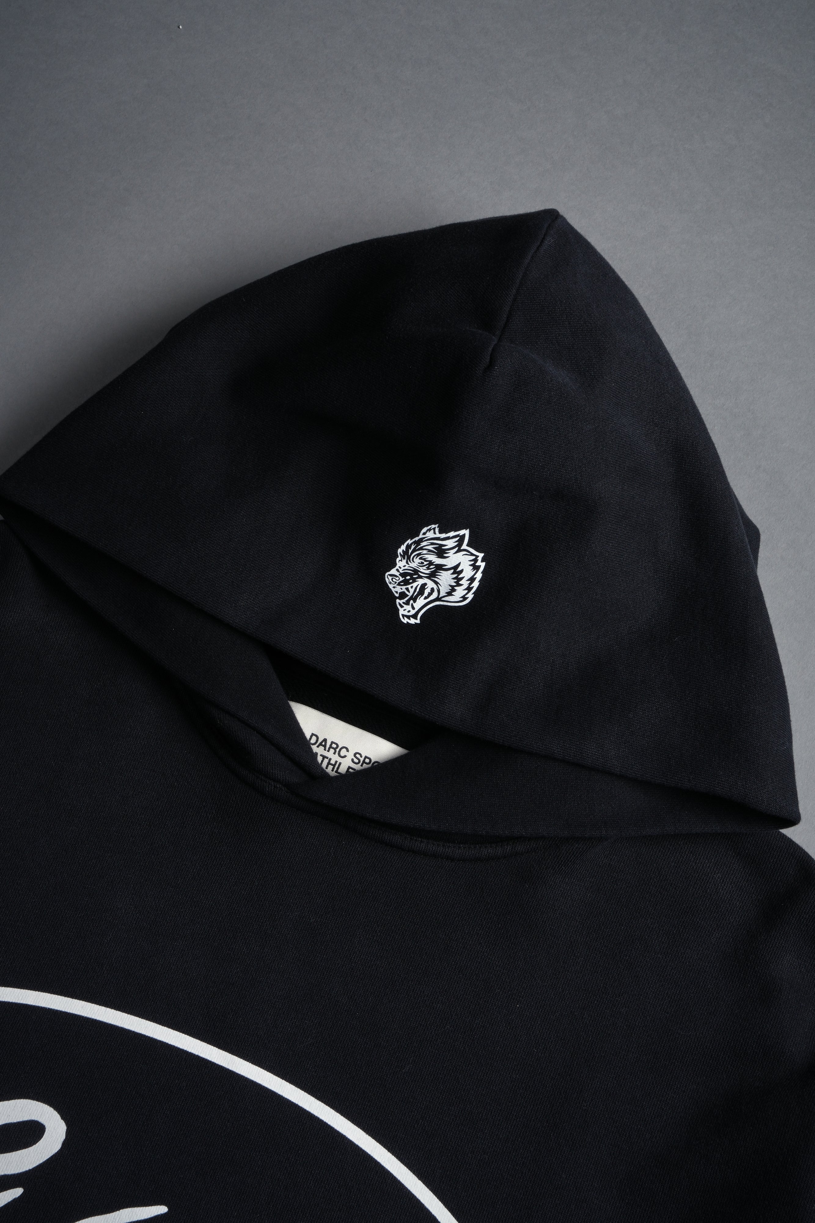 True to Our Core "Moaty" Hoodie in Black Drift Wash — imagem 10