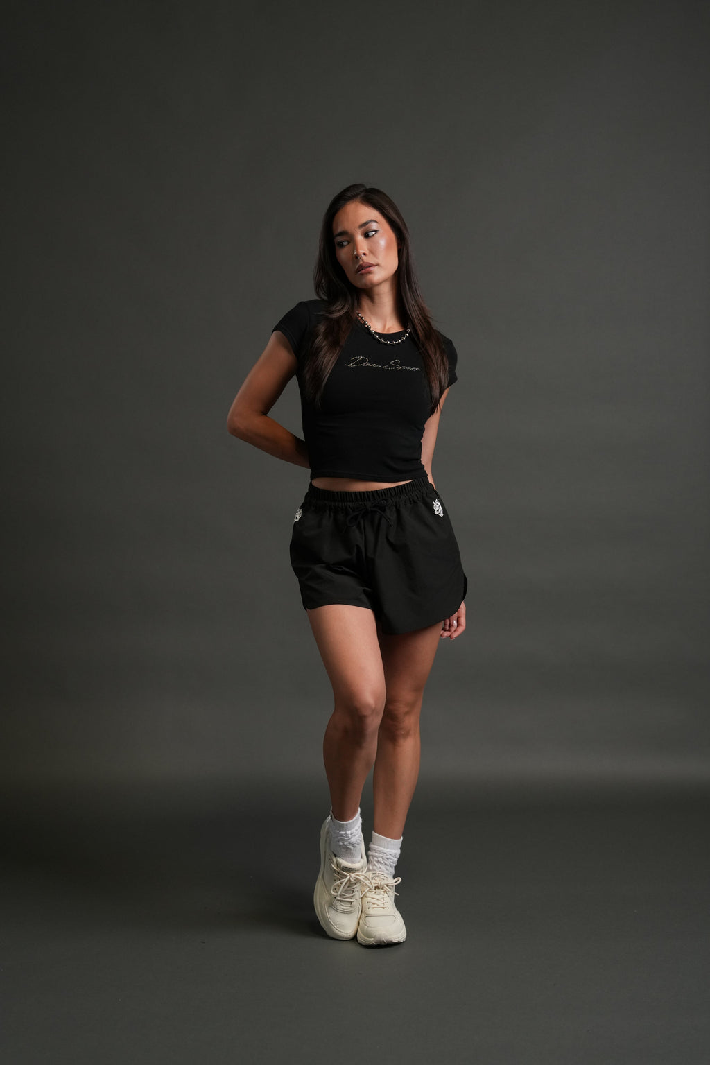 Darc Star "Baby" Tee in Black — imagem 5