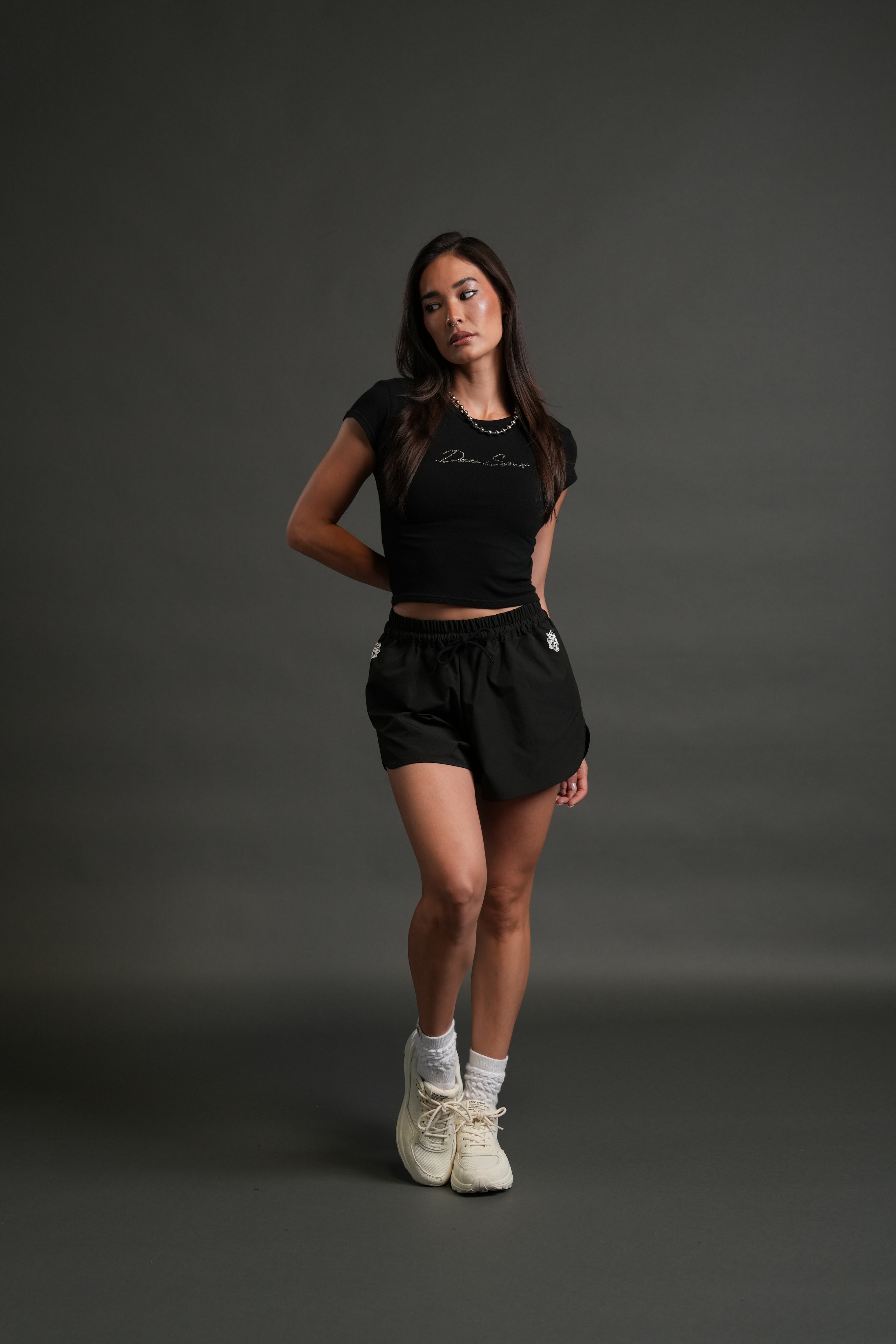 Darc Star "Baby" Tee in Black — imagem 5