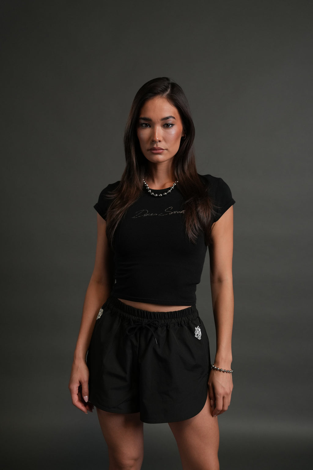 Darc Star "Baby" Tee in Black — imagem 1
